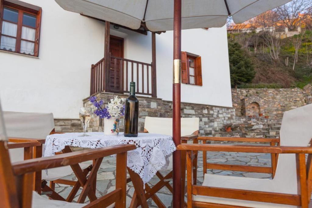 Eremia Rustic House - Entire Villa In Pelion Makrinitsa Bagian luar foto